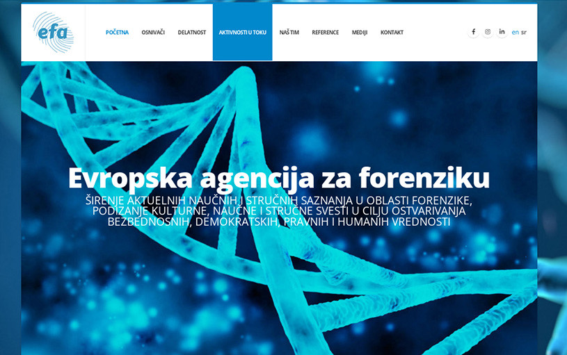 Veb-sajt: Euroforensic